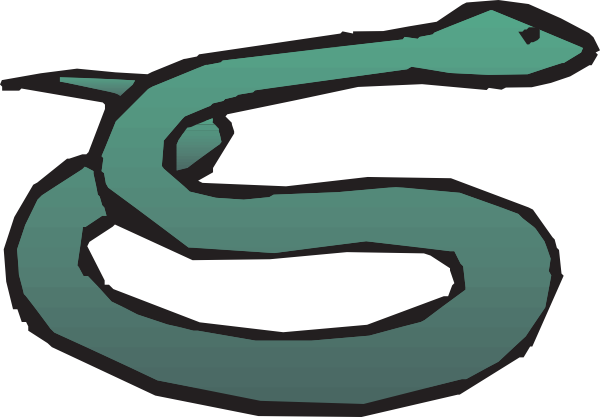 Simple Snake Art Clip Art at Clker.com - vector clip art online